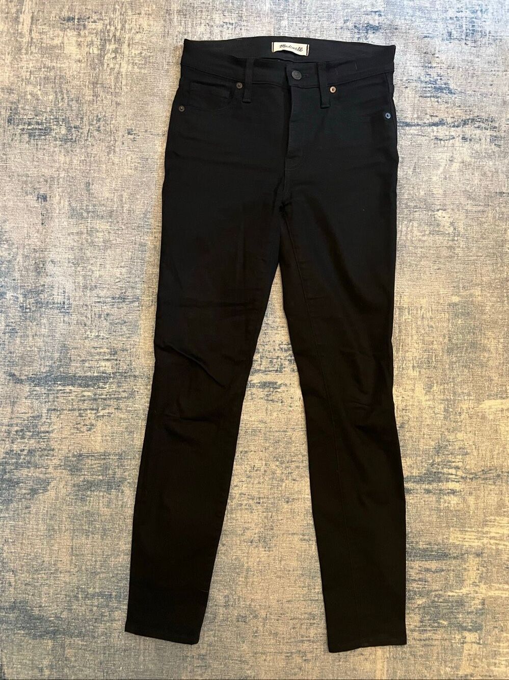 Madewell Black 9" High Rise Skinny Jeans Women's 25" x 28"